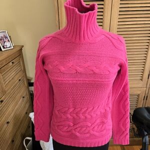 NWOT Garnet Hill cashmere turtleneck